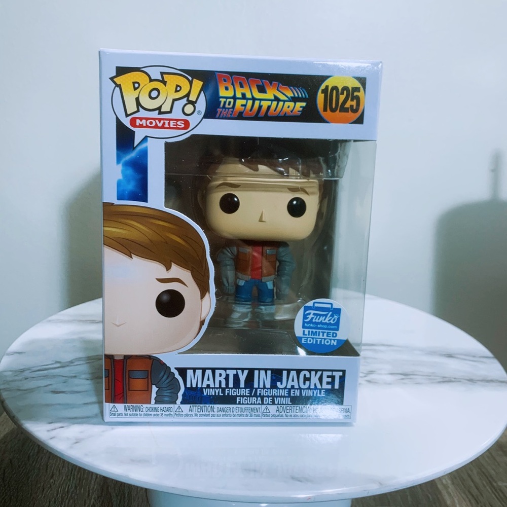 Funko Pop Marty In Jacket